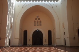 Jeddah-H.M. King Sa‘ūd Mosque, an Iwan in the central court