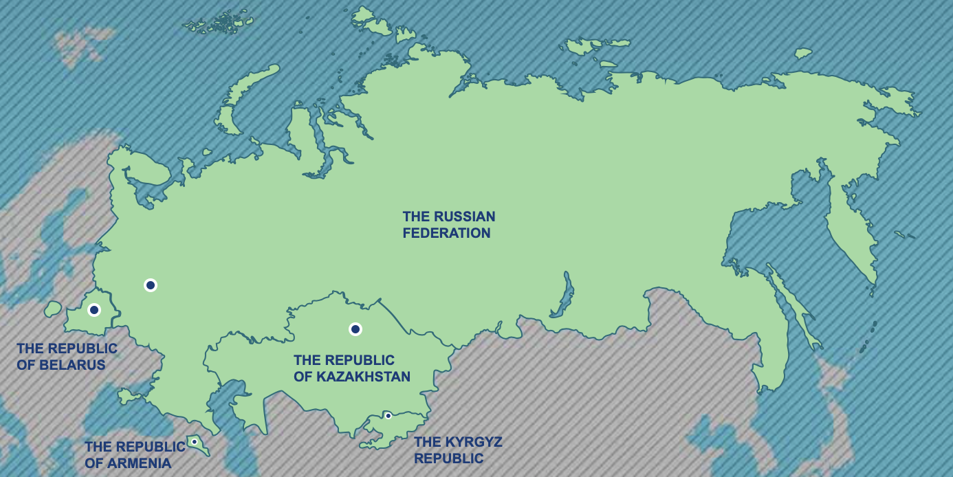 Страны евразийского союза 2023